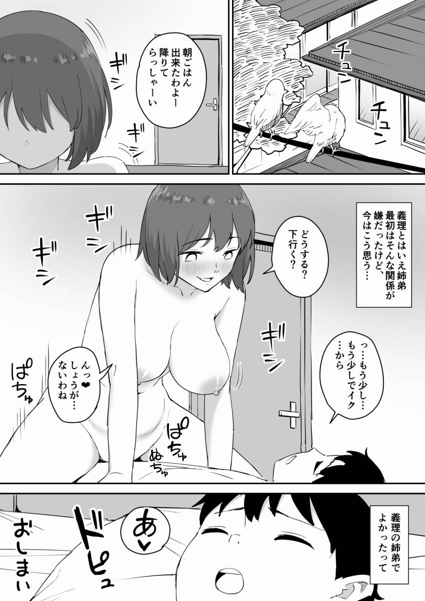 ▲【エロ同人】母ちゃんは料理に夢中、父さんは仕事で家にいない、姉ちゃんは熟睡中…今ならもしかして…「おねショタえっち/たわわなお姉ちゃん」【36枚】 36